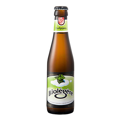 5410702000409 Biolégère - 25cl Bière biologique refermentée en bouteille (contrôle BE-BIO-01)